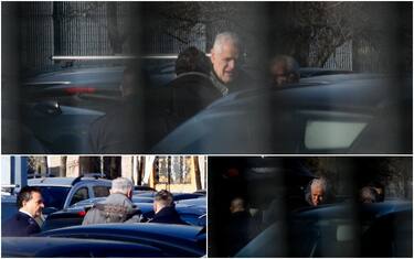 Roberto Formigoni entra nel carcere di Bollate. FOTO