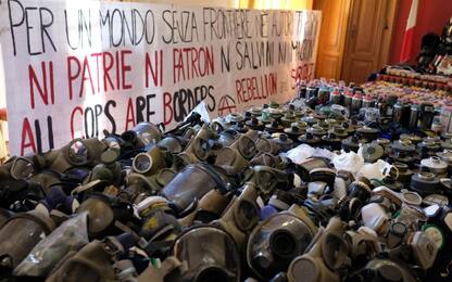 Torino, manifestazione degli anarchici: 74 denunce