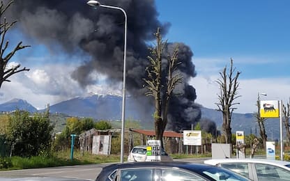 Incendio ad Ascoli Piceno