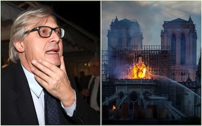 Incendio Notre Dame, Sgarbi: "È un dramma ma non una tragedia"