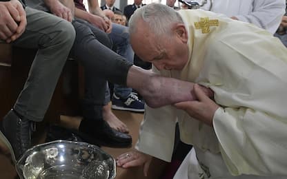 Velletri, Papa Francesco in carcere per lavanda piedi di Giovedì Santo