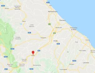 Pescara, terremoto a Scafa magnitudo 2.6. Scossa avvertita nettamente