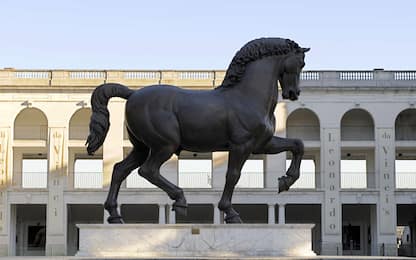 Leonardo da Vinci, i cavalli di design "invadono" Milano