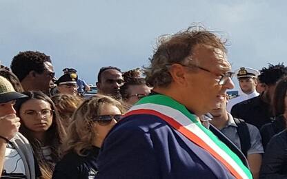 Primo maggio, pescatori e commercianti in piazza a Lampedusa