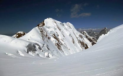 Maltempo, soccorsi i tre alpinisti rimasti bloccati sul Monte Rosa