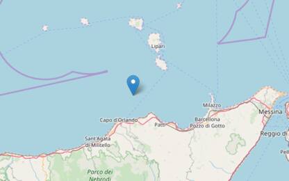 Terremoto Messina, scossa in mare di magnitudo 2.2