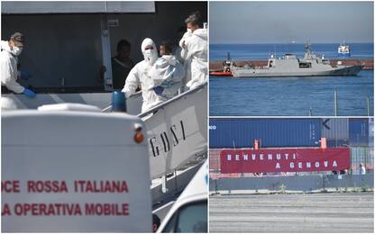 Nave Fulgosi a Genova, i migranti andranno in strutture Cei