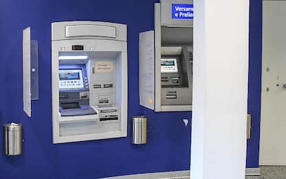 Roma, furto in banca: fanno esplodere bancomat in zona Tor Sapienza