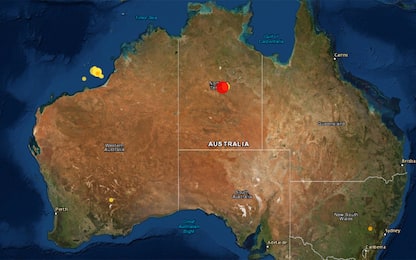 Terremoto, scossa di magnitudo 5.4 in Australia