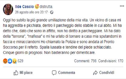 "Sei terrona e mafiosa", siciliana insultata e picchiata a Forlì