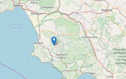 Terremoto vicino a Salerno, scossa di magnitudo 4.3