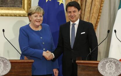Merkel incontra Conte: cooperare con Libia ma garantire diritti umani