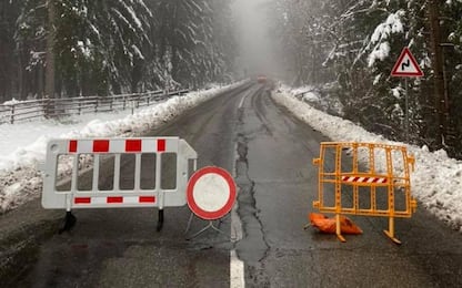 Maltempo: neve paralizza Piemonte, Alto Adige e Bellunese