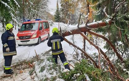 Maltempo in Alto Adige, disagi per l’emergenza neve