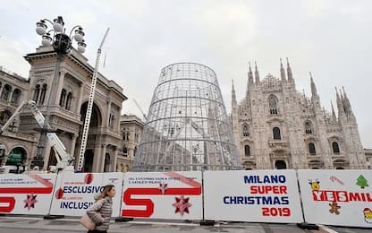 Milano, l'albero di Natale 2019 in Duomo sarà di metallo