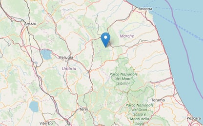 Terremoto nelle Marche, scossa tra Macerata e Perugia