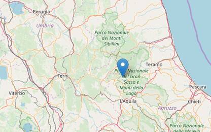 Terremoto, scossa di magnitudo 3.0 a Campotosto (L'Aquila)