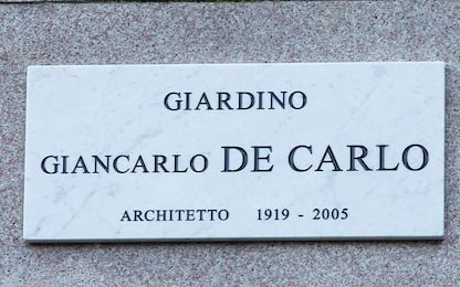 Milano, intitolato all'architetto De Carlo il giardino della Triennale