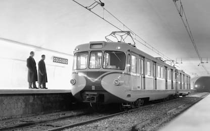 Roma, 65 anni fa la prima metropolitana italiana. FOTO