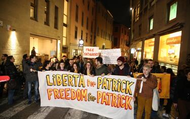 Zaky, a Bologna corteo per ricercatore arrestato in Egitto