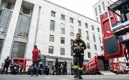 Incendio al settimo piano Tribunale di Milano: ipotesi cortocircuito