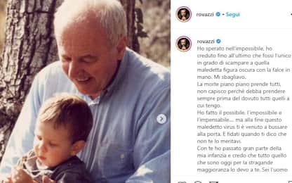 Coronavirus, morto il nonno di Fabio Rovazzi: l'addio su Instagram