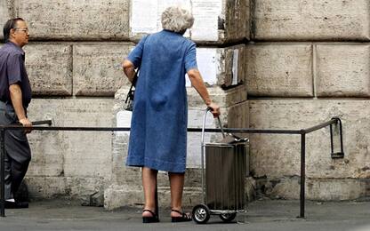 Pensioni, Istat: quasi metà delle donne percepisce meno di 1000 euro