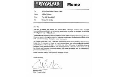Ryanair ai piloti italiani: niente sciopero o perderete bonus