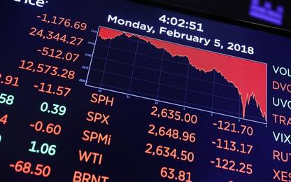 Wall Street a picco, Dow Jones perde il 4,6%