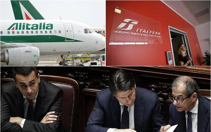 Alitalia e Ferrovie dello Stato, il governo accelera i tempi: le tappe
