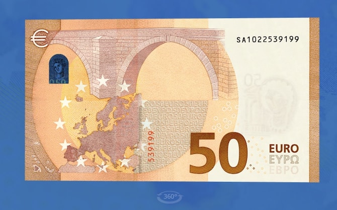 Nuove banconote da 100 e 200 euro: ecco come sono