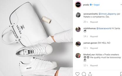 Prada e Adidas, ufficiale la collaborazione: ecco scarpe e borsa