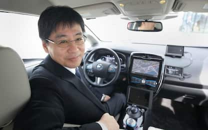 Test Nissan guida autonoma a Londra