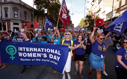 8 marzo, la marcia in Australia