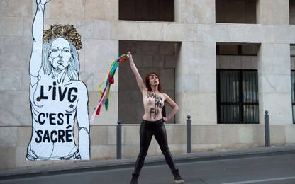 Femen in difesa del diritto all’aborto