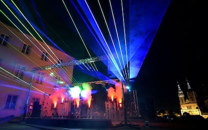 Festival delle luci a Zagabria