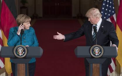 Incontro Trump-Merkel alla Casa Bianca