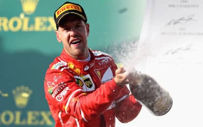 F1, nel GP in Australia vince la Ferrari di Sebastian Vettel