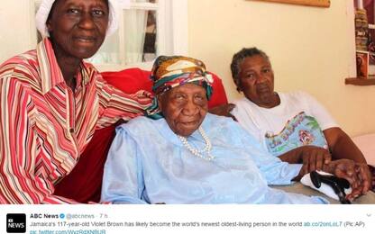 Ha 117 anni ed è una donna giamaicana la persona più anziana al mondo<br>
