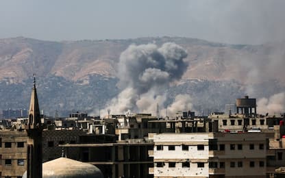 Siria, esplosione e incendio vicino all’aeroporto di Damasco 