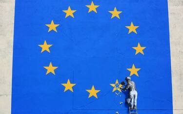 Brexit secondo Banksy
