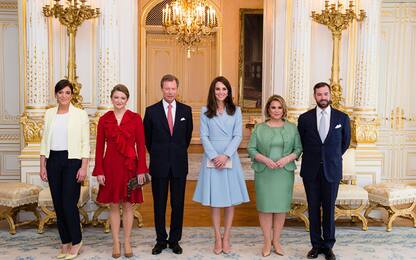 Kate Middleton visita il Lussemburgo
