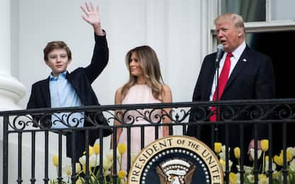 Melania e Barron Trump si trasferiscono alla Casa Bianca