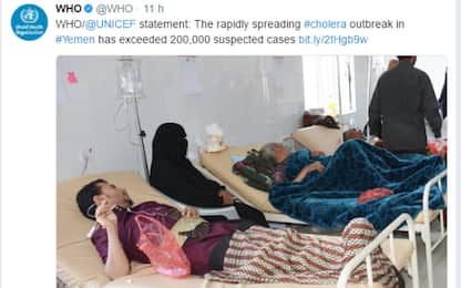 Yemen, allarme di Unicef e Oms: "Peggior epidemia di colera del mondo"
