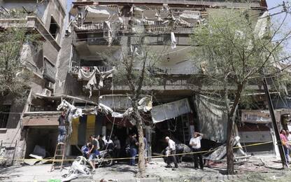 Siria, autobomba nel centro di Damasco