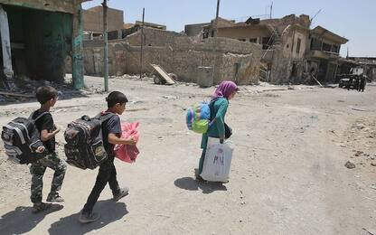 Save the children: gravi effetti del conflitto sui bambini di Mosul