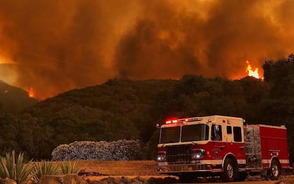 Incendi in California da Nord a Sud