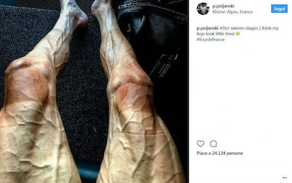Tour de France, la fatica nelle gambe di Pawel Poljanski