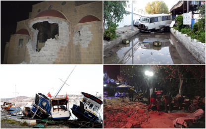 Terremoto a Kos: due vittime tra turisti