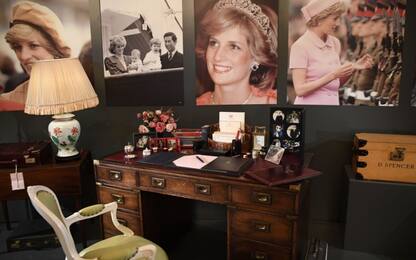Gli oggetti di Lady Diana in mostra